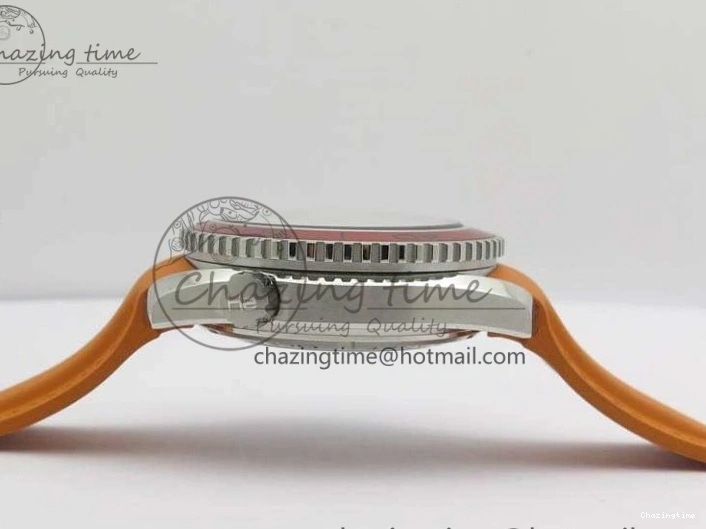 0109 UrbanStyle Planet Ocean Pro Orange Bezel 45mm OMF 1:1 Best Edition On Rubber Strap A8500 (Black Balance Wheel) 8138